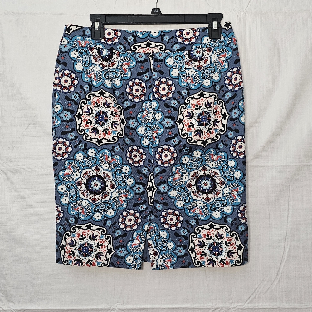 Pencil Skirt LOFT 6 NWOT Cotton - Picture 3 of 11
